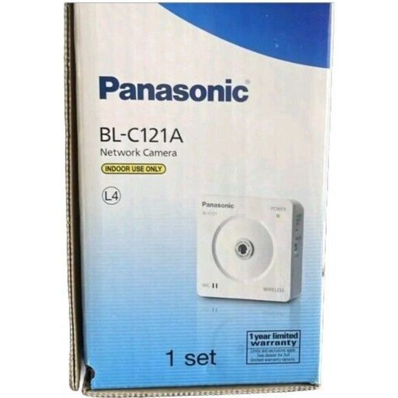 *BRAND NEW* Panasonic Remote Video Monitoring BL-C121A Wireless Network Camera - Picture 3 of 7